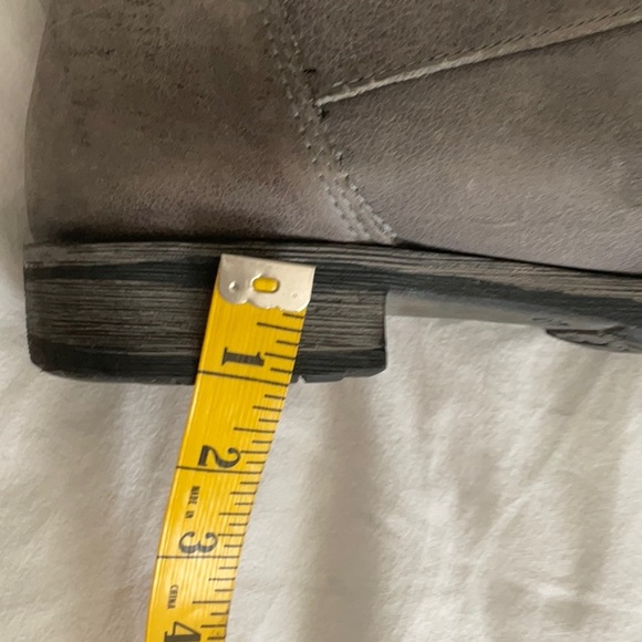 SOFTMOC Italian suede and knit slouch boots - Picture 10 of 10